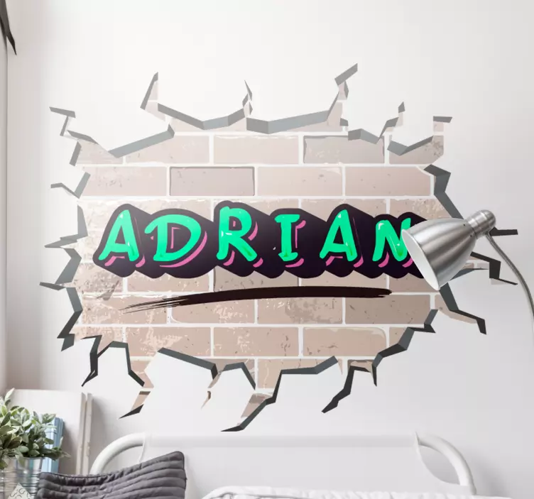 αυτοκόλλητο αστικό αυτοκόλλητο γκράφιτι - TenStickers