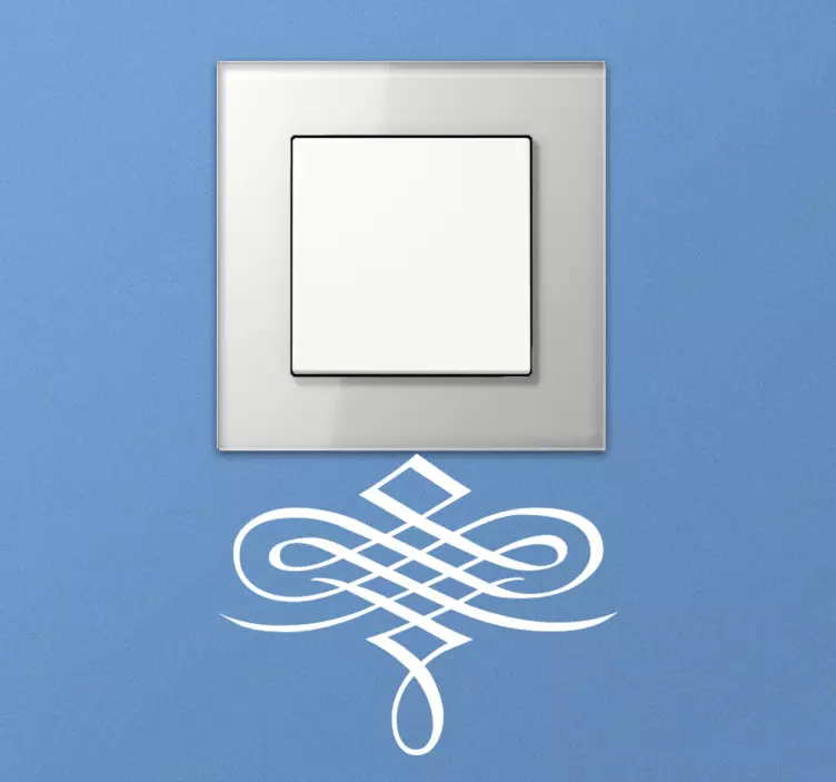 αυτοκόλλητο καλλιγραφικά διακοσμητικά διακόπτη - TenStickers