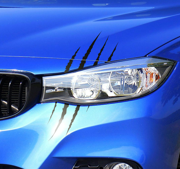 Αυτοκόλλητο αυτοκινήτου γρατσουνιές σετ για προβολείς - TenStickers