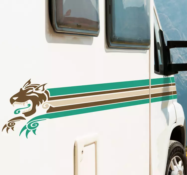 αυτοκόλλητο αυτοκινήτου γραμμές τροχόσπιτων - TenStickers