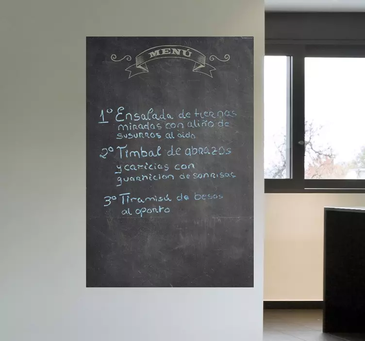 αυτοκόλλητο μενού πίνακα κιμωλίας - TenStickers