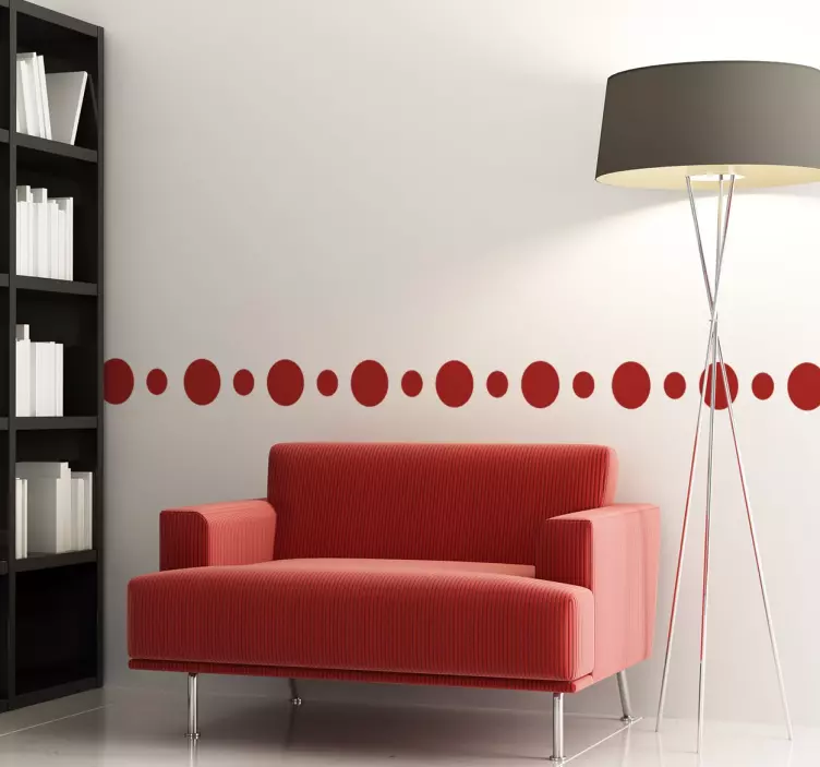 αυτοκόλλητο περίγραμμα κύκλου - TenStickers