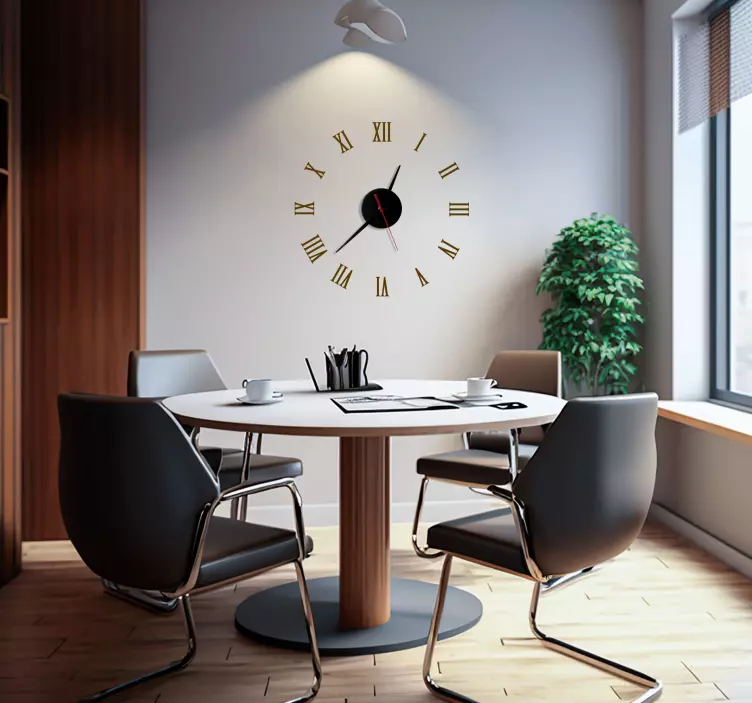 Αυτοκόλλητο ρολόγια ΙΧΘΥΣ - TenStickers