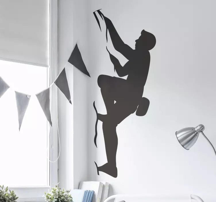 ορειβάτης extreme sports decal - TenStickers