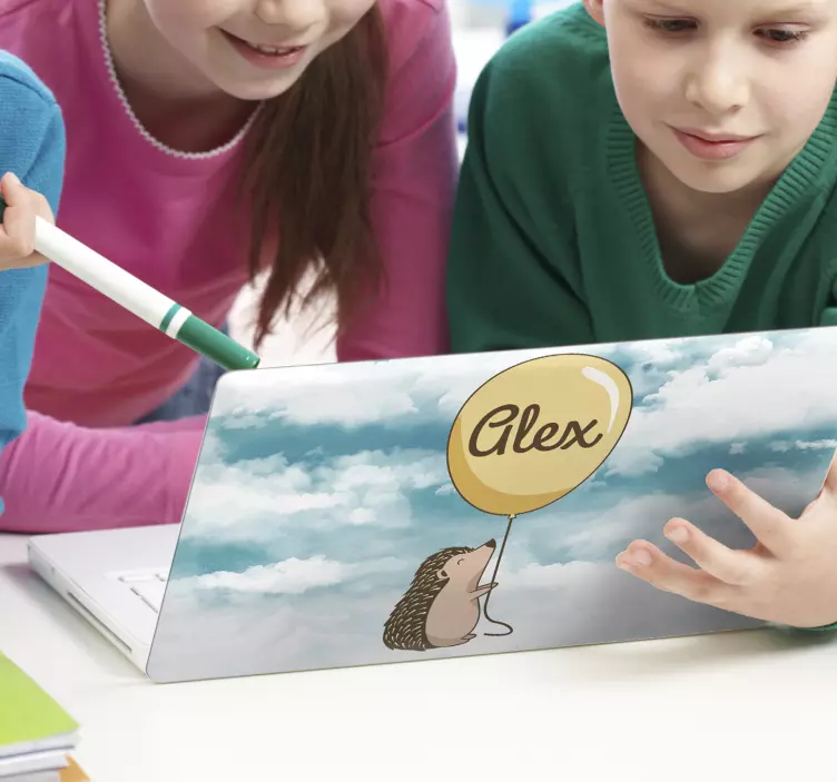 προσαρμόστε το πορσελάνη με το δέρμα του φορητού υπολογιστή με μπ - TenStickers