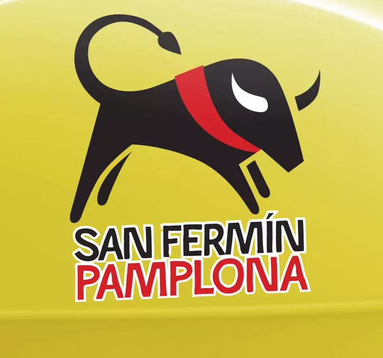 Decal san fermín - TenStickers