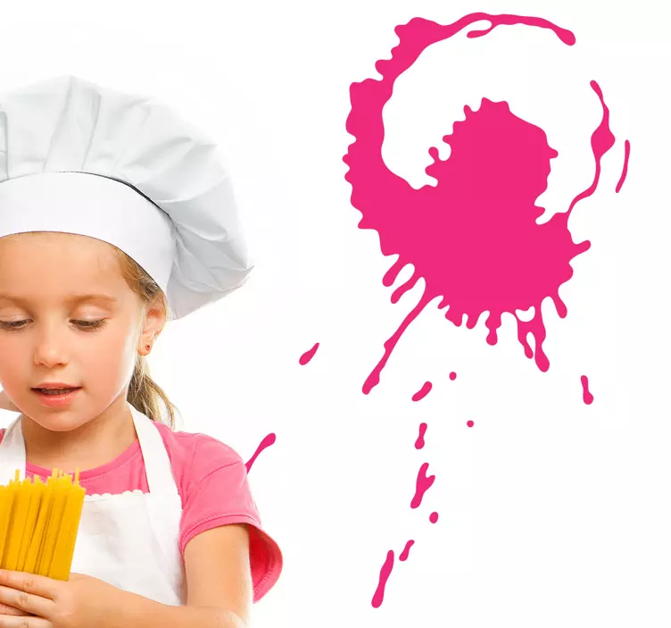 διακοσμητικό αυτοκόλλητο δημιουργικό μοτίβο πιτσιλίσματος - TenStickers