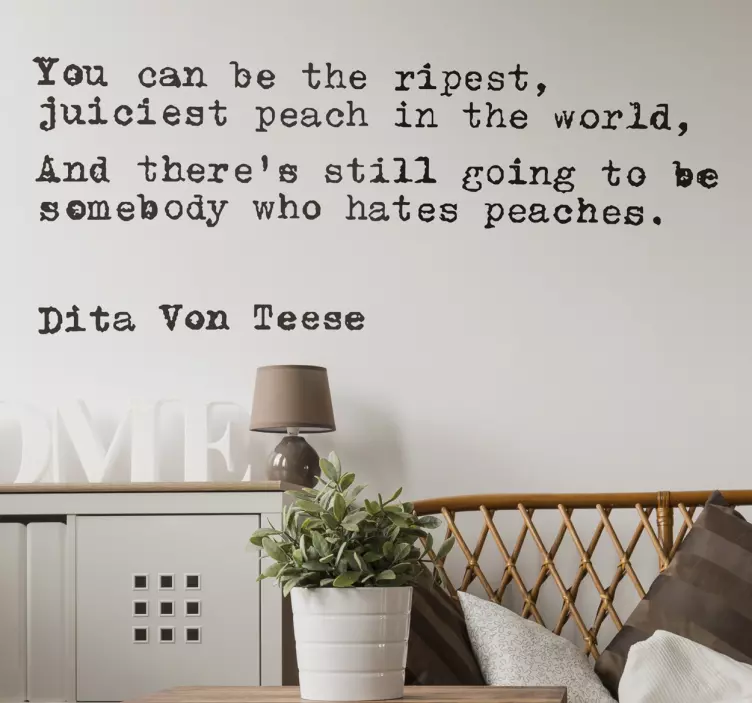 αυτοκόλλητο dita von teese - TenStickers