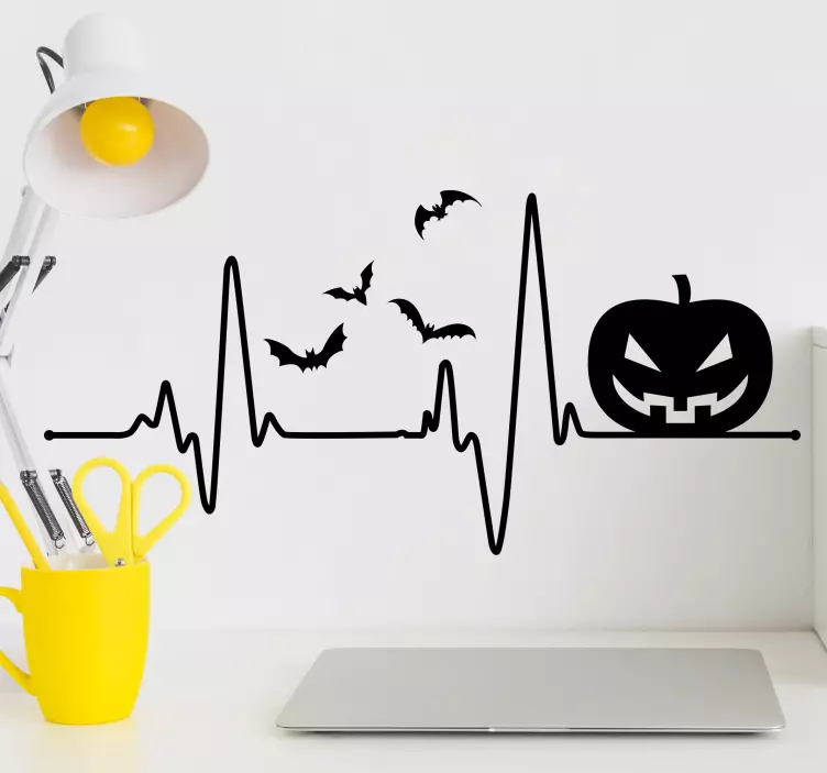 αυτοκόλλητο electro halloween - TenStickers