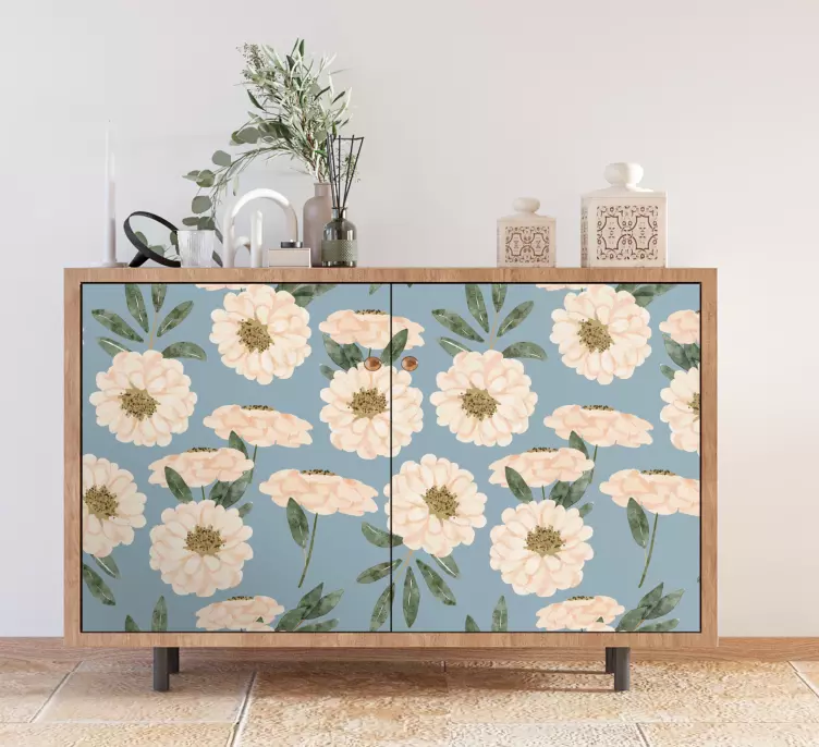 αυτοκόλλητο εξωτικών χρωμάτων επίπλων - TenStickers