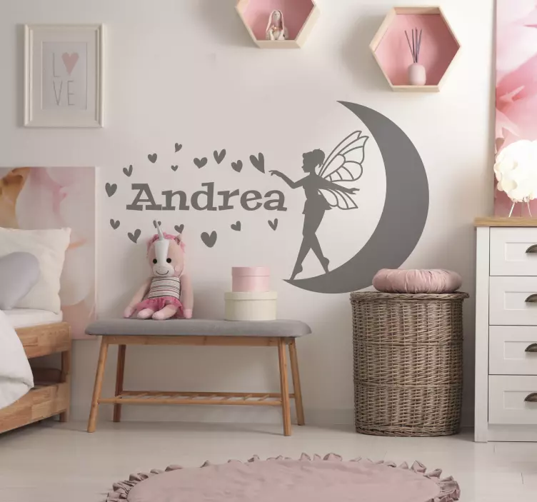 Αυτοκόλλητα νεράιδα που σκορπίζει αγάπη - TenStickers