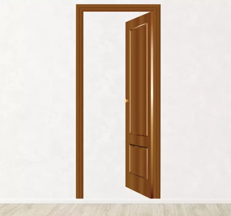 αυτοκόλλητο πόρτας ψεύτικο - TenStickers