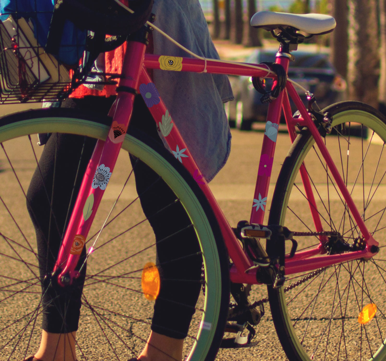 αυτοκόλλητο λουλουδιών σετ λουλουδιών - TenStickers