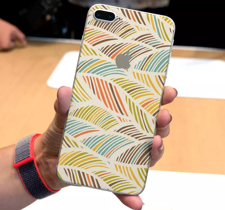 λουλούδια μοτίβα floral αυτοκόλλητο - TenStickers