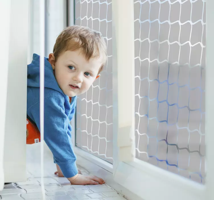 αυτοκόλλητο παράθυρο γκολ ποδοσφαίρου - TenStickers