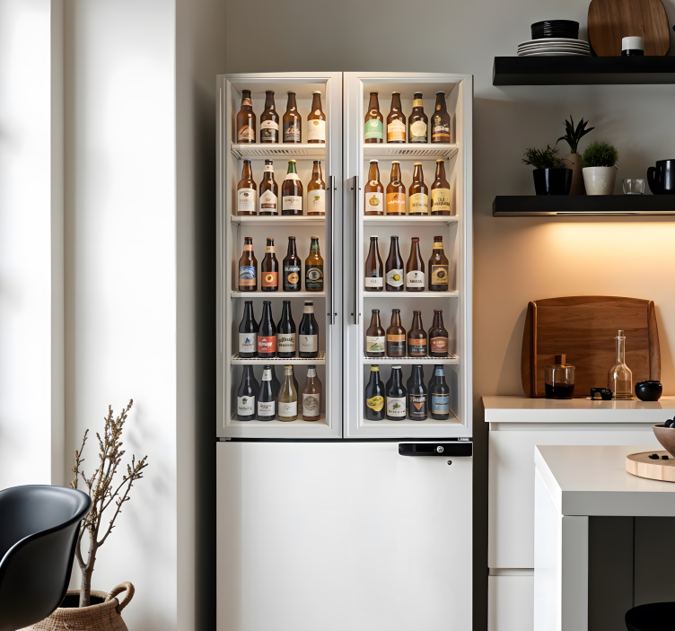 αυτοκόλλητα ψυγεία μάρκες μπύρας - TenStickers