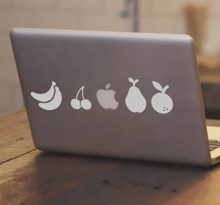 αυτοκόλλητα με ποικιλία φρούτων macbook - TenStickers