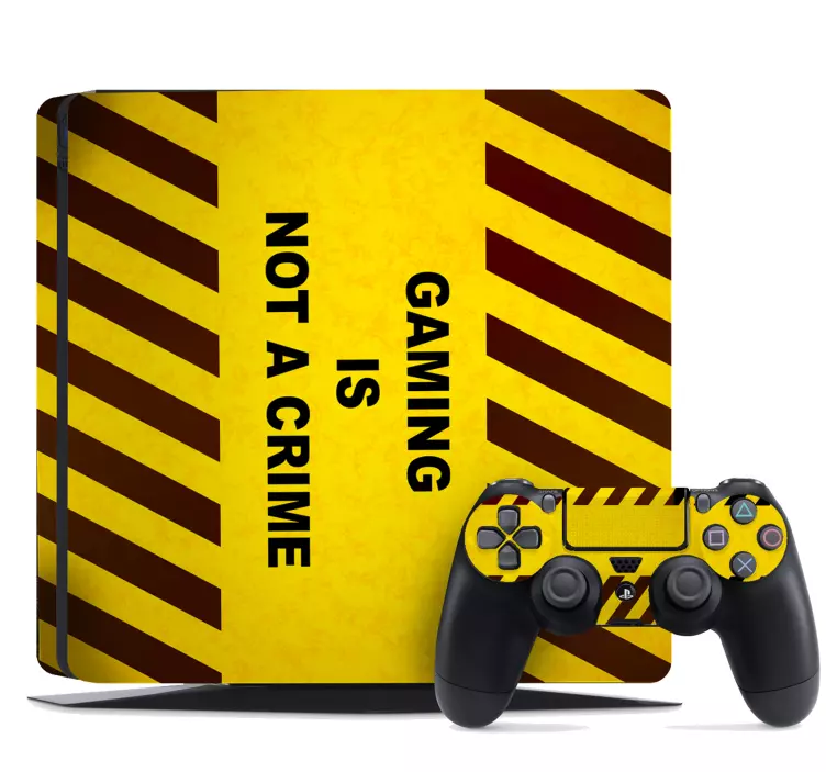 τα τυχερά παιχνίδια δεν είναι αυτοκόλλητα ps4 εγκλήματος - TenStickers
