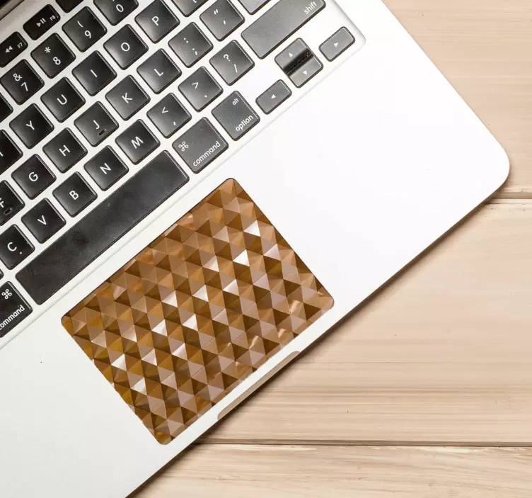 αυτοκόλλητο trackpad γεωμετρικού μοτίβου - TenStickers