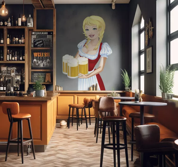 αυτοκόλλητο γερμανικής μπύρας - TenStickers