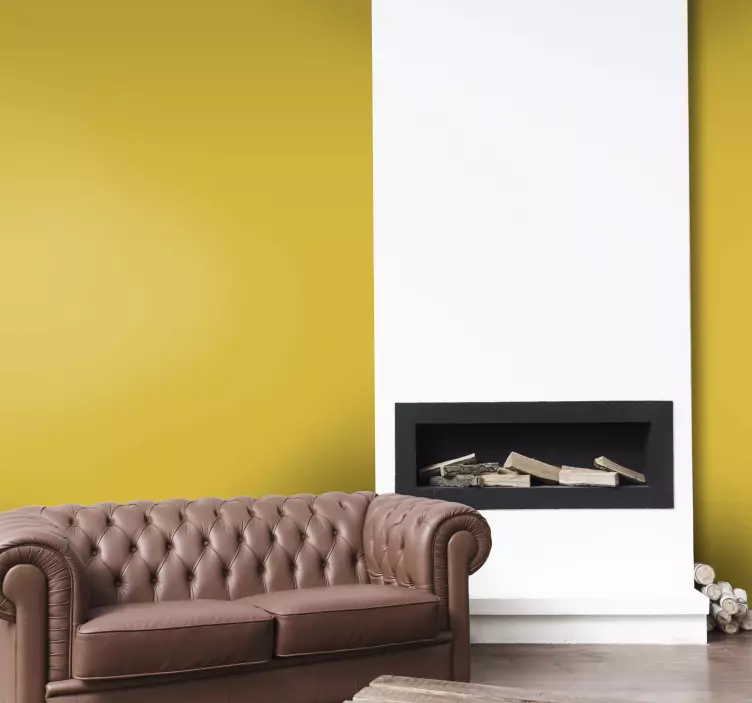 χρυσό απλό φύλλο βινυλίου τοίχου - TenStickers