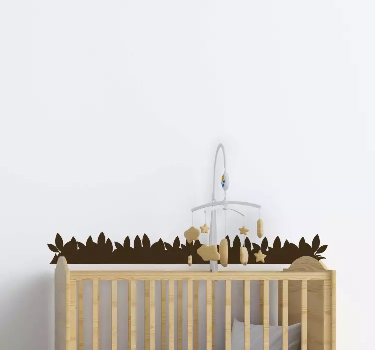 αυτοκόλλητο τοίχου χόρτου και σιταριού - TenStickers