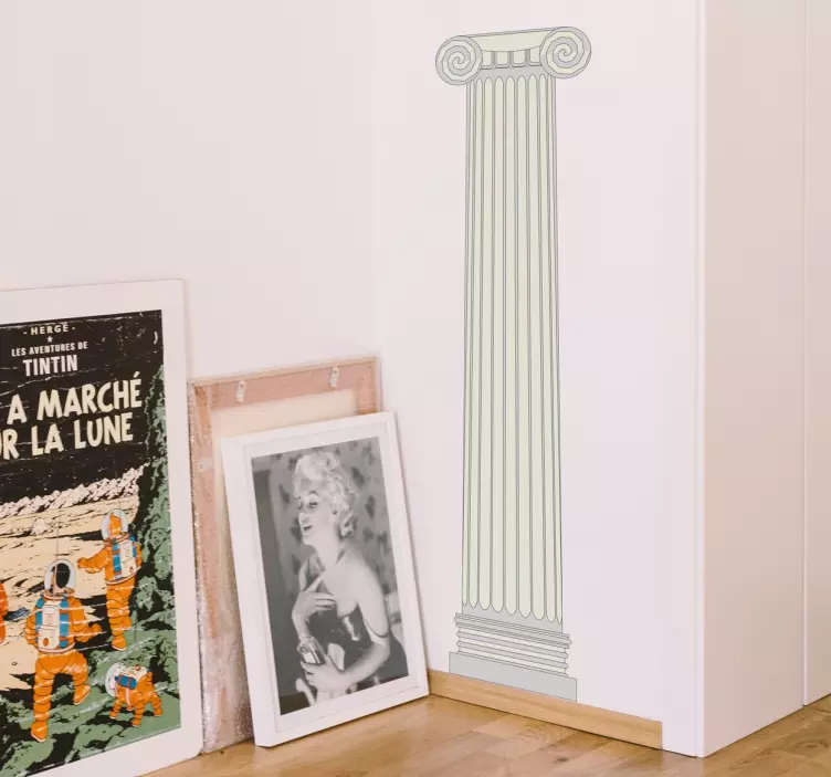 αυτοκόλλητο ελληνικής στήλης - TenStickers