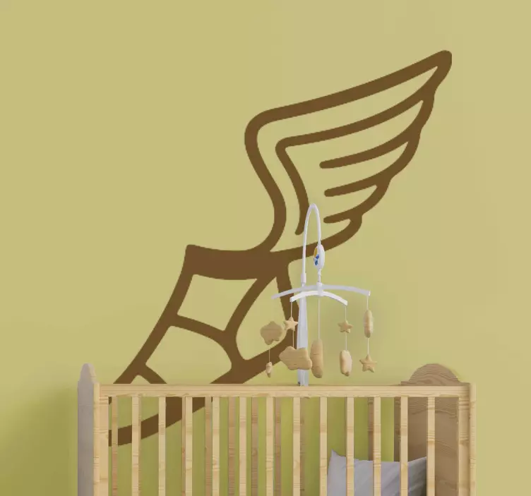 αυτοκόλλητα με χαρακτήρα σανδάλου - TenStickers