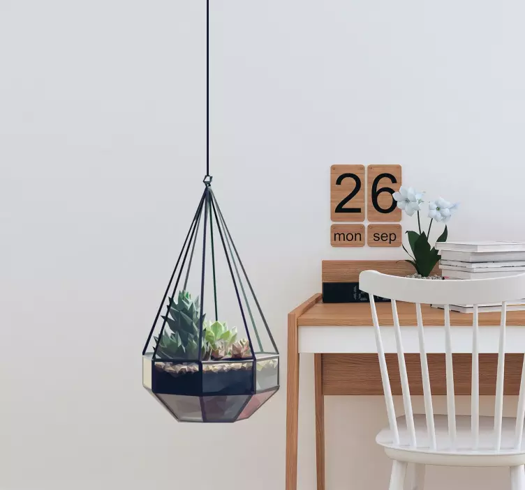 αυτοκόλλητο κρεμαστό φυτό - TenStickers