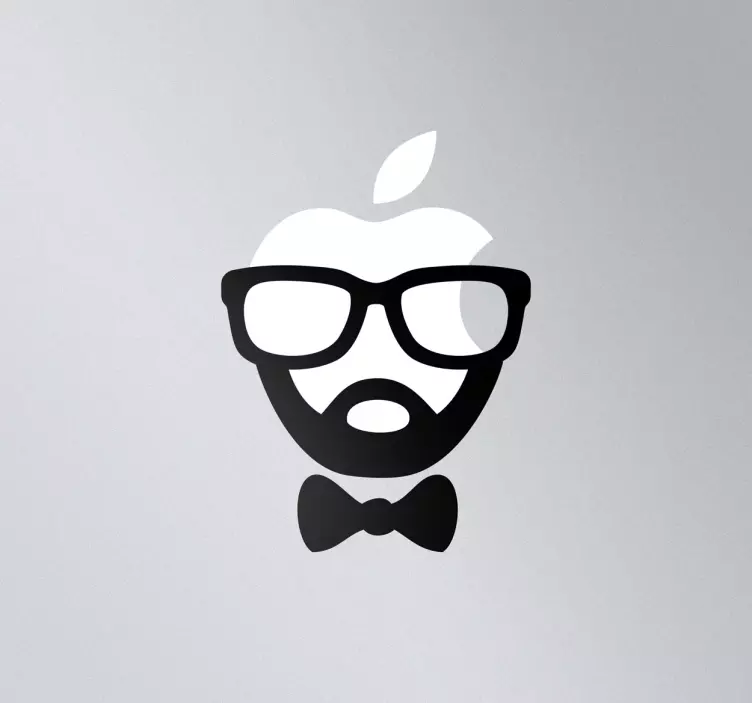 αυτοκόλλητο hipster macbook - TenStickers