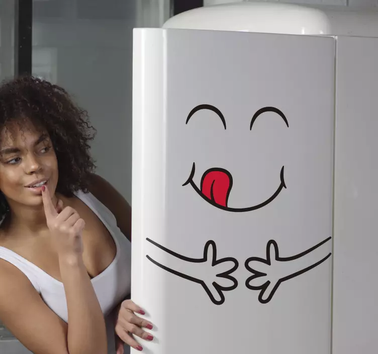 αυτοκόλλητο βινυλίου για ψυγείο - TenStickers
