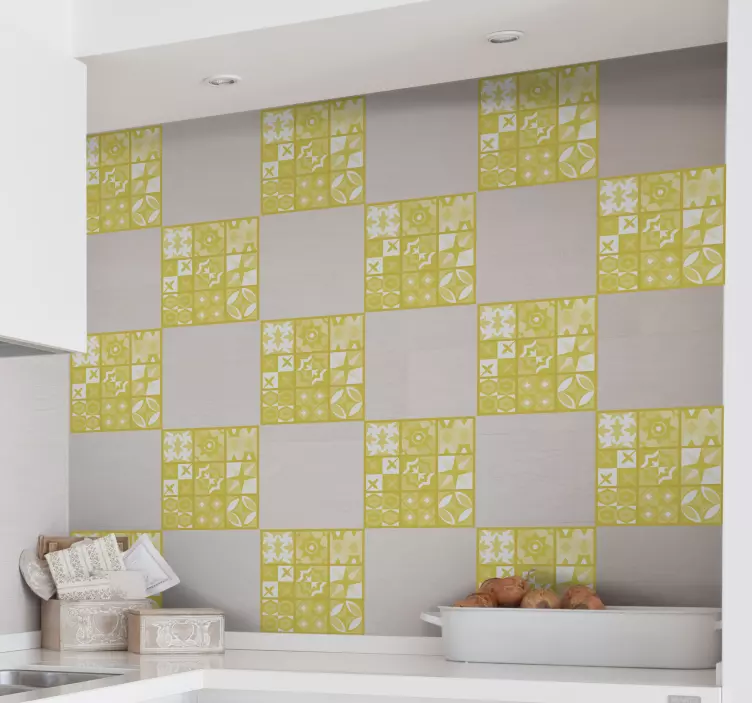 αυτοκόλλητο φωτισμού πλακιδίων pantone - TenStickers