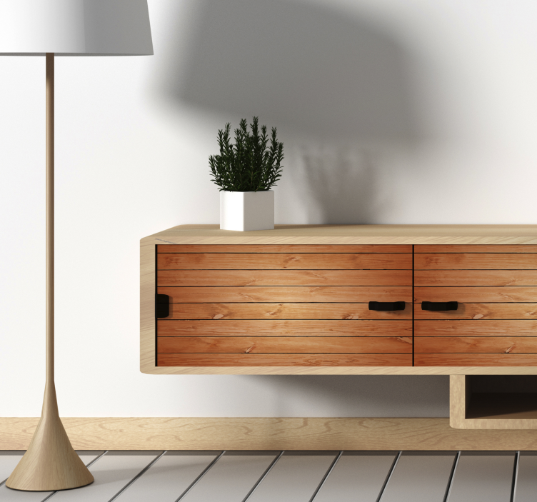 αυτοκόλλητο με απομίμηση παρκέ - TenStickers