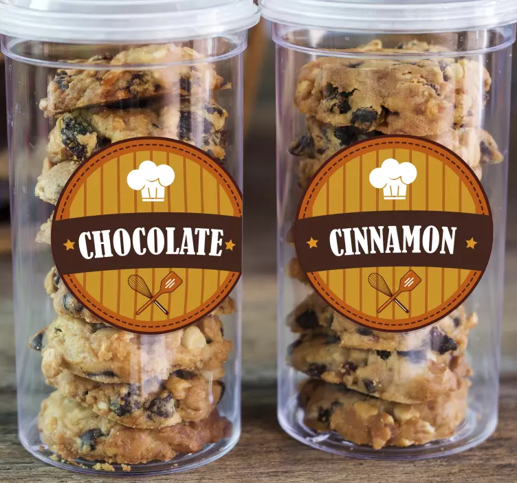 ετικέτες κουζίνας αυτοκόλλητα τροφίμων - TenStickers