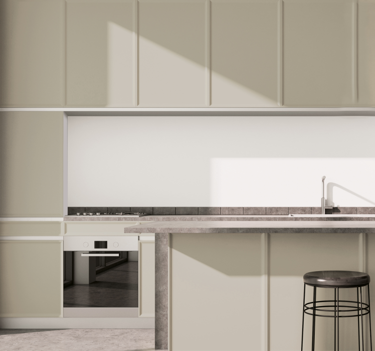 Αυτοκόλλητο κουζίνας ανοιχτό μπεζ σεντόνι - TenStickers