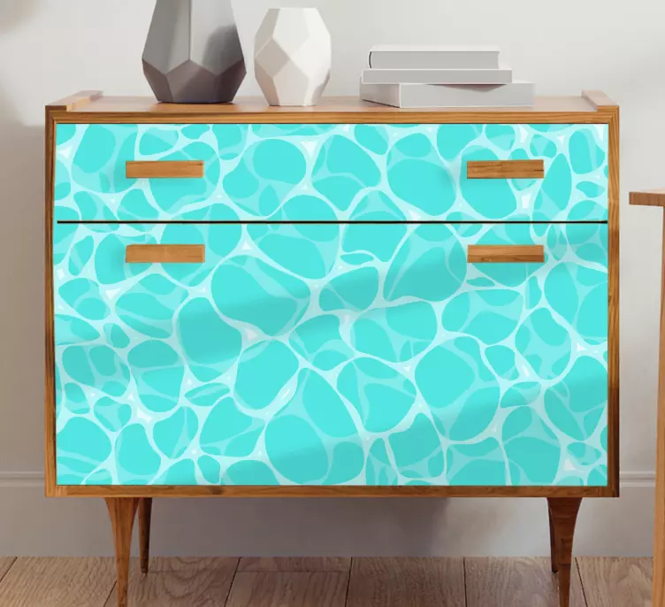 φως που αντανακλάται στο βυθό έπιπλα - TenStickers