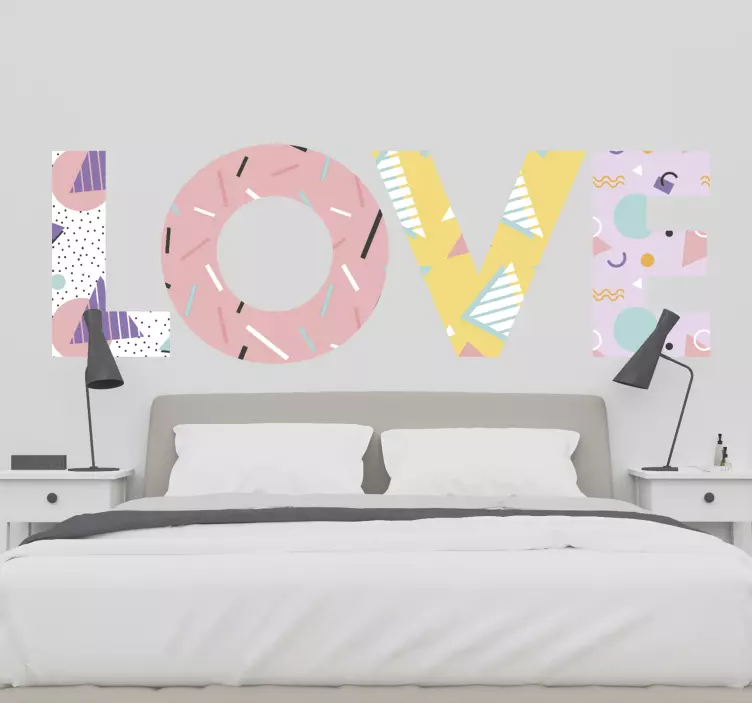 Μέμφις στιλ lovesticker - TenStickers