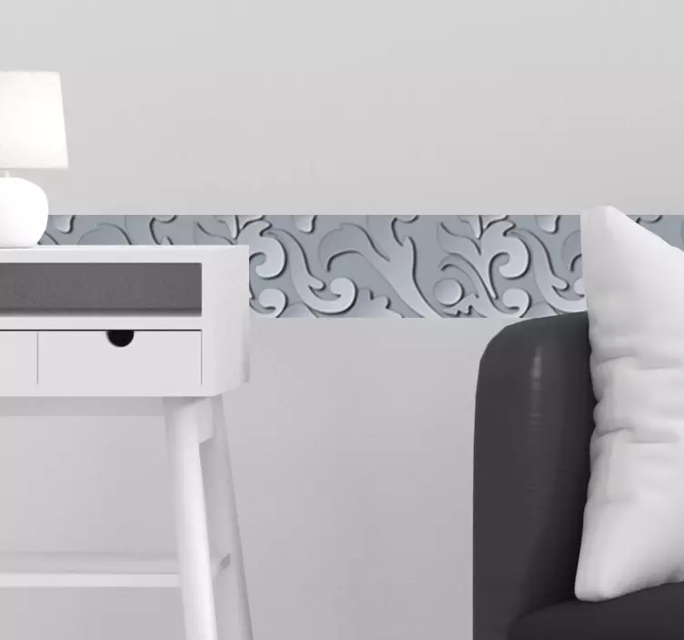 αυτοκόλλητο με μεταλλικό εφέ τοίχου - TenStickers