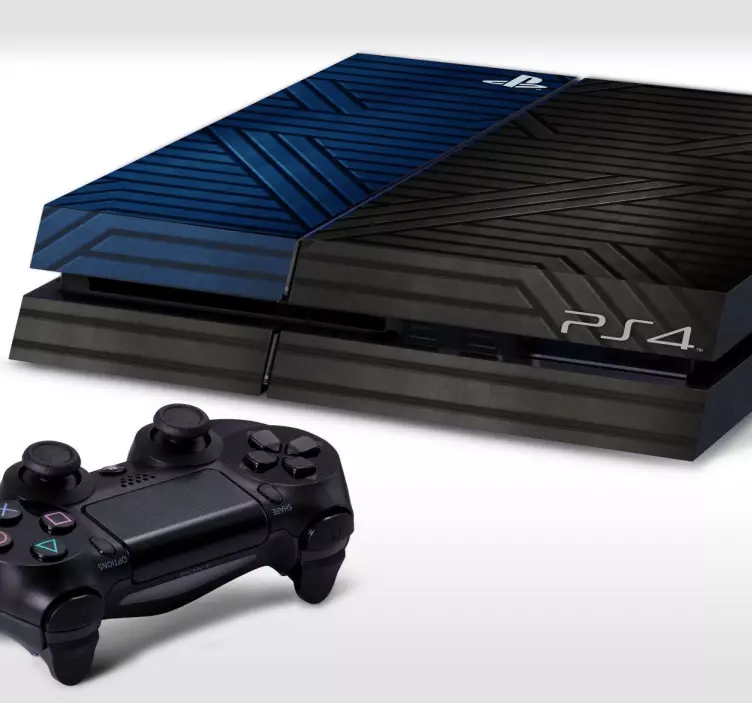 μεταλλικό δέρμα ps4 - TenStickers