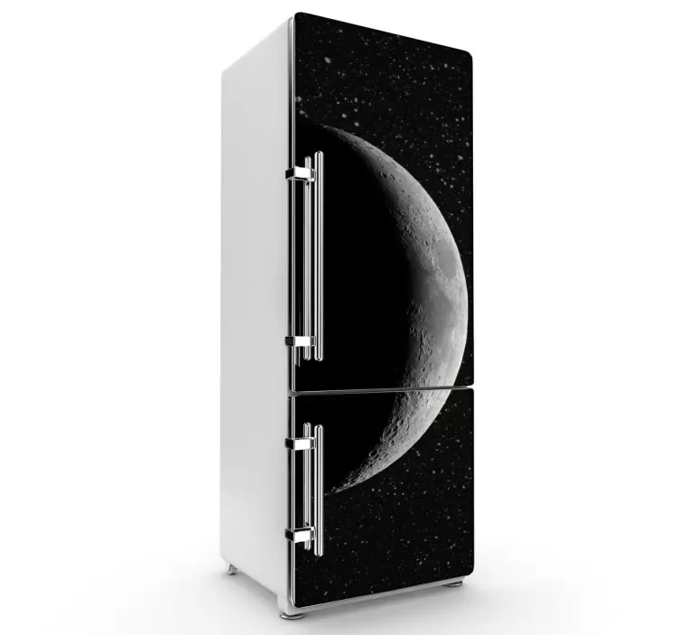 αυτοκόλλητο ψυγείου φεγγαριού - TenStickers