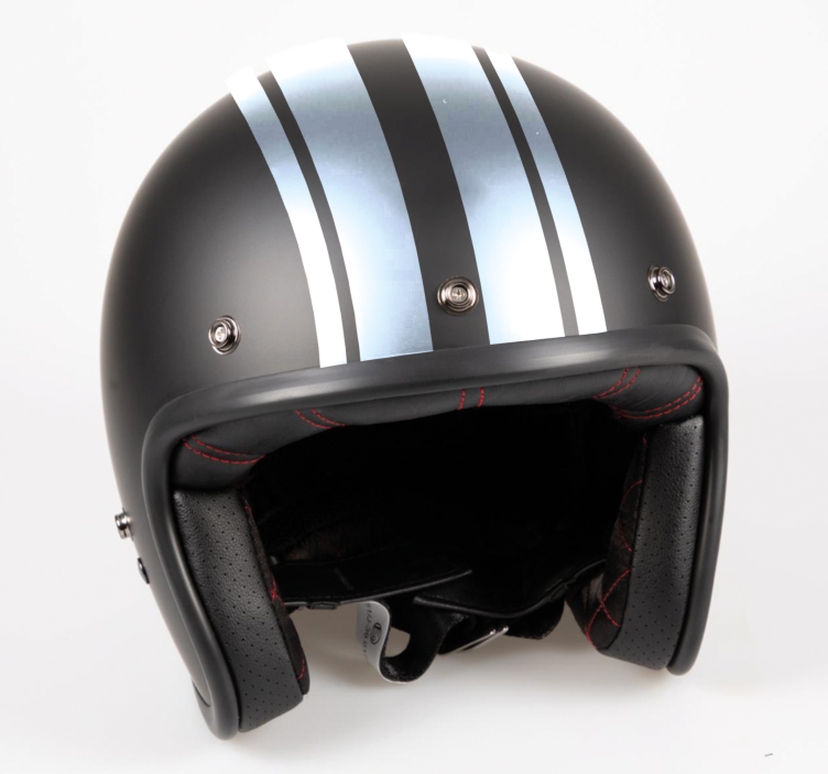 Αυτοκόλλητο για μοτοσυκλέτα μονοχρωματικές γραμμές αγώνων - TenStickers