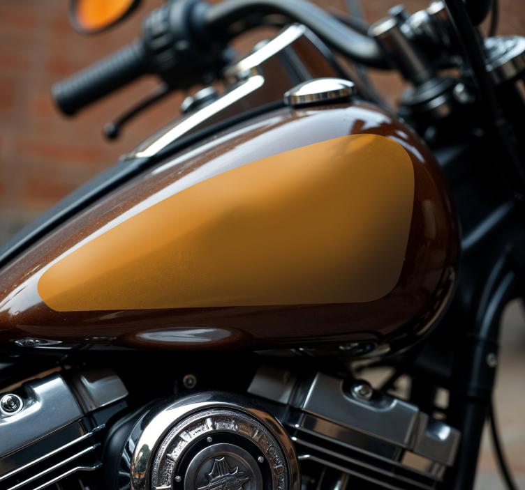 Αυτοκόλλητο για μοτοσυκλέτα μονόχρωμη δεξαμενή - TenStickers