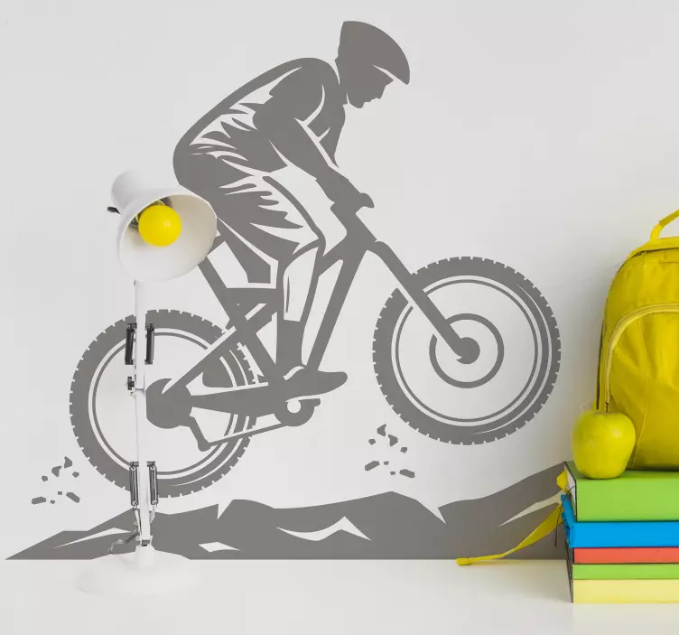 ποδηλασία ποδηλασίας βουνού - TenStickers