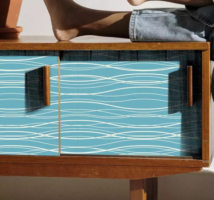 αυτοκόλλητο με φυσικά θαλασσινά έπιπλα - TenStickers