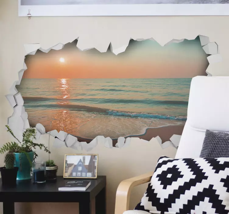 αυτοκόλλητο τοίχου της φύσης τοπίο - TenStickers