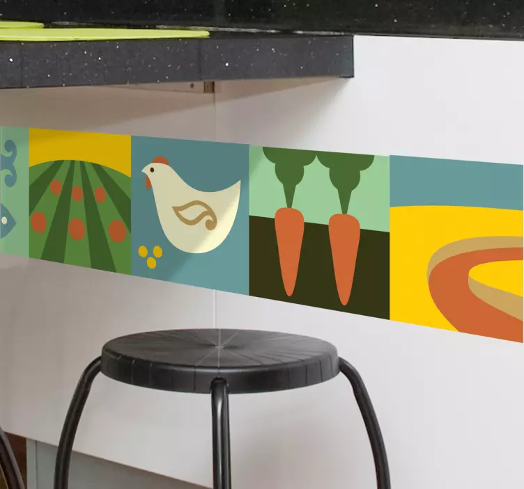 αυτοκόλλητο τοίχου της φύσης - TenStickers