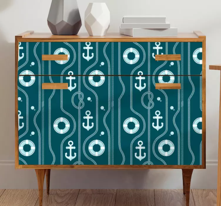 αυτοκόλλητο για ναυτική ρόμπα και έπιπλα άγκυρας - TenStickers