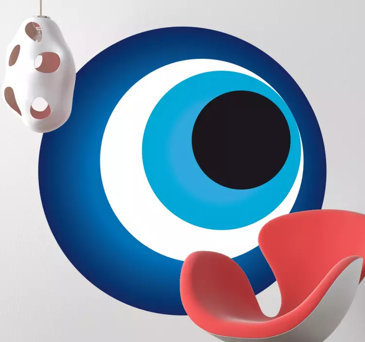 αυτοκόλλητο τοίχου φυλακτών nazar - TenStickers