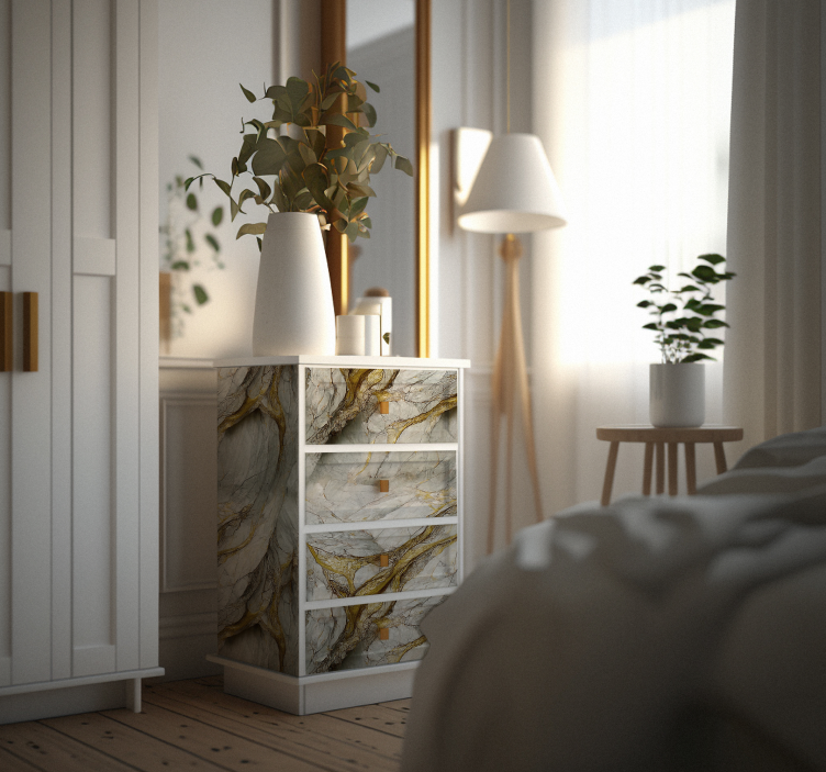 αυτοκόλλητο έπιπλα Μαρμάρο Νορμανδίας - TenStickers