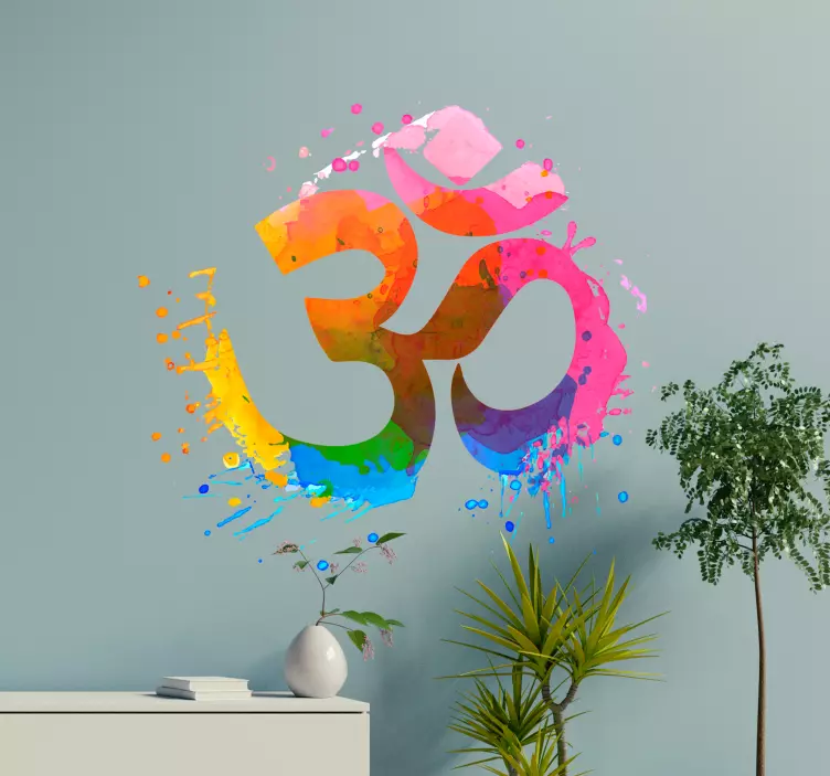 αυτοκόλλητο βινυλίου τοίχου γιόγκα - TenStickers